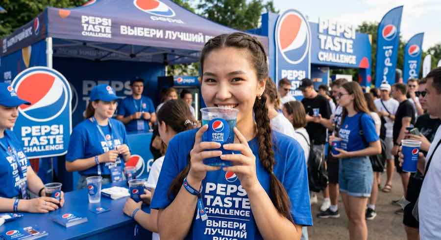 Гости Pepsi Taste Challenge