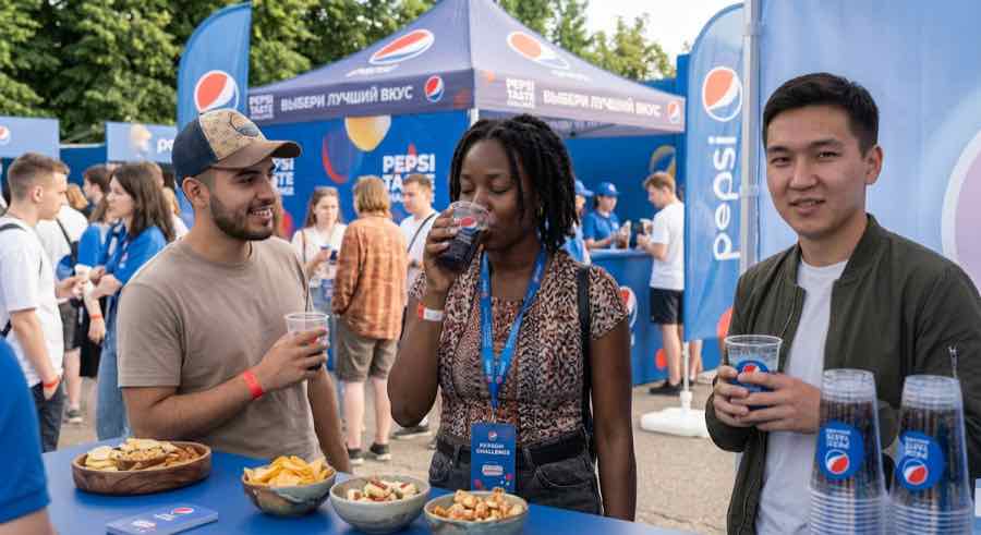 Гости Pepsi Taste Challenge