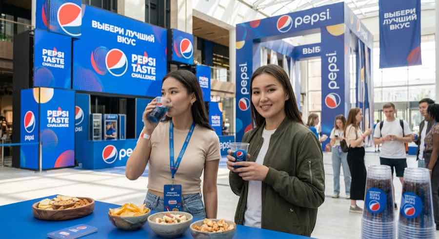 Гости Pepsi Taste Challenge