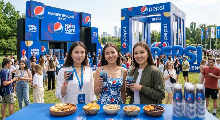 Гости Pepsi Taste Challenge