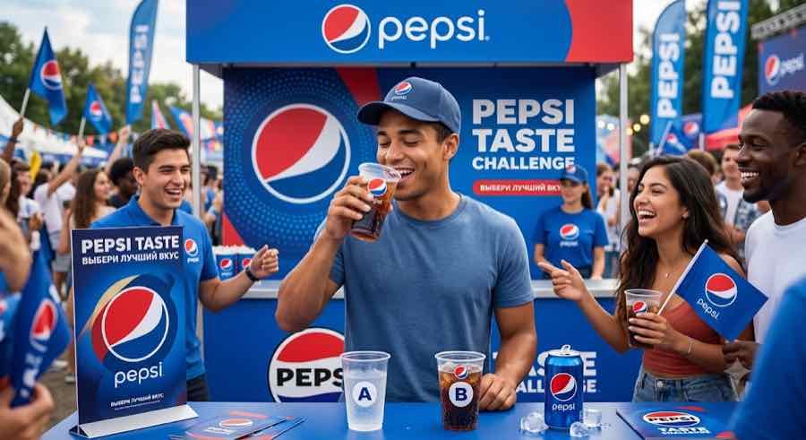 Гости Pepsi Taste Challenge