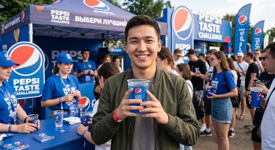 Гости Pepsi Taste Challenge